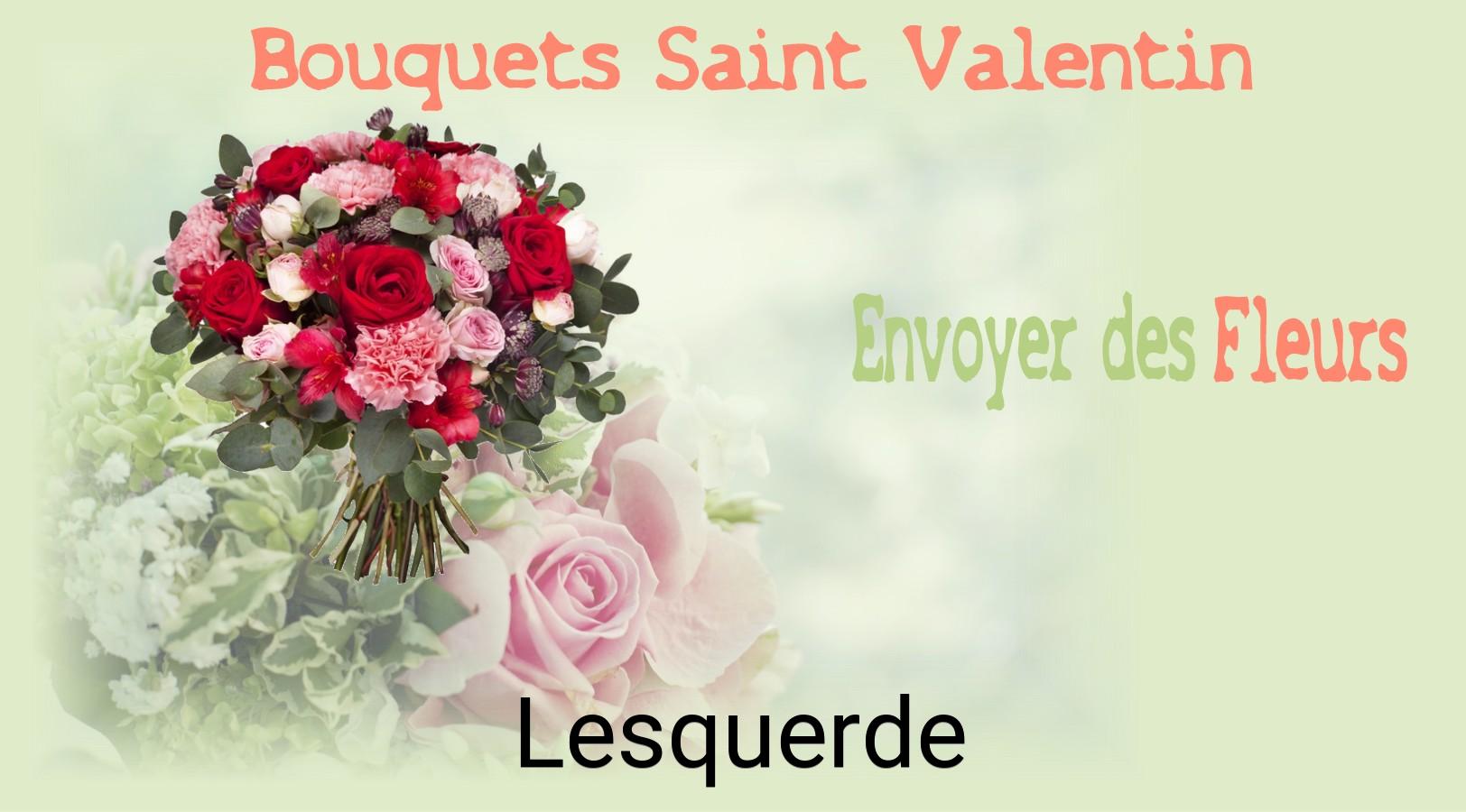Roses de Saint-Valentin livrées à Lesquerde